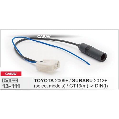 CARAV 13-111 Car Stereo Radio Antenna Adaptor for TOYOTA 2009+ (select models) for SUBARU 2012+ (select models)