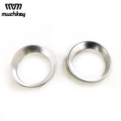 Auto Part For Nissan Note Car Middle Central Console Air Conditioning Outlet Vent Cover Trim Abs Chrome 2Pcs Interior Styling