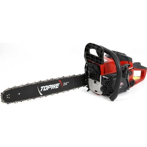 52CC Gasoline Chain Saw Petrol Engine Chainsaw with Blade Top Handle