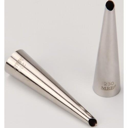 Free Shipping Stainless Steel 18/8 Pastry Nozzle Seamless Welding Cake Decoration Icing Piping Tips#230