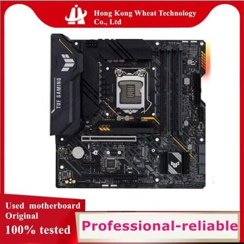 For ASUS TUF GAMING B560M-PLUS Used Motherboard Socket LGA 1200 M.2 nvme ssd For Intel B560 Original Desktop Mainboard