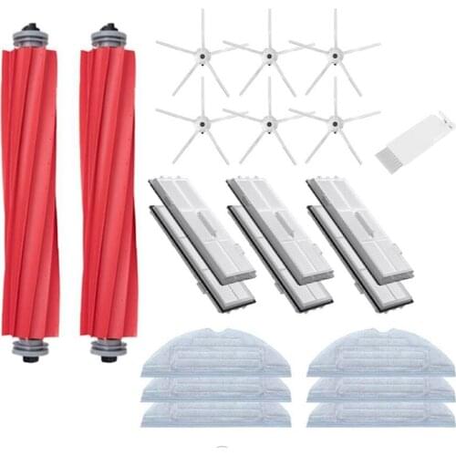 For Xiaomi Roborock S7 S70 S75 S7max S7maxv T7S Plus Main Side Brush Mops Cloths HEPA Filter Accessories