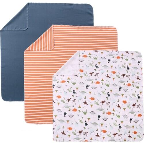 3 Pcs 90x90cm Baby Pure Cotton Receiving Blanket Infants Swaddling Wraps Newborn Bath Towel Bedding Shower Gifts GXMB