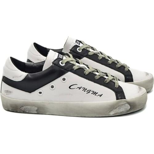 CANGMA Luxury Brand Italian Designer Sneakers Men Shoes Autumn Retro Man Leisure Shoe Male Vulcanized Sneaker 2021