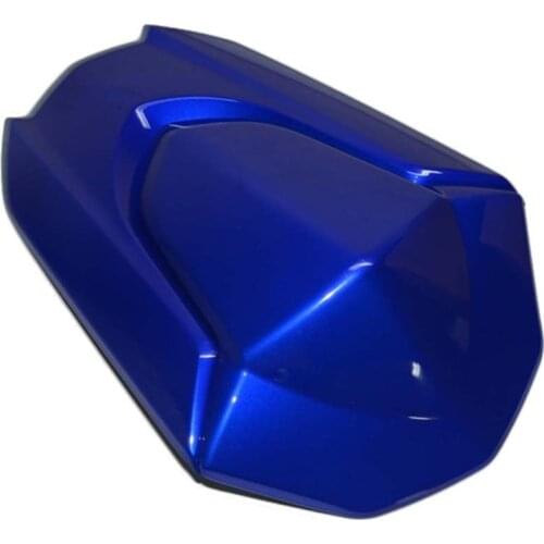 Blue Motorcycle Rear Tail Pillion Passenger Hard Seat Cover Cowl Fairing Seat for Suzuki GSXR1000 GSXR 1000 K9 2009-2015