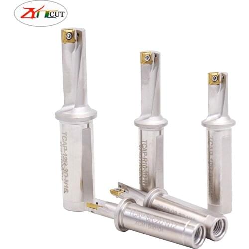 TCAP-8 10 12 14mm Single edge fast bit For XCMT04 Cylindrical turning, internal hole boring, fast drilling integrated drill bit