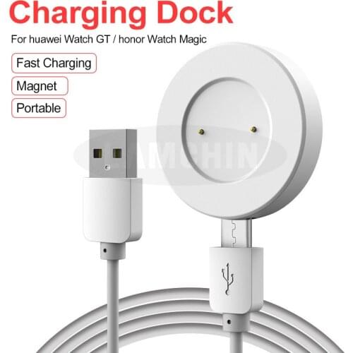 For Huawei Watch Magic GT 2 Series Smart Watch Charger Magnetic Charging Cable Type-c Charger Dock Holder for Huawei GT / GT2