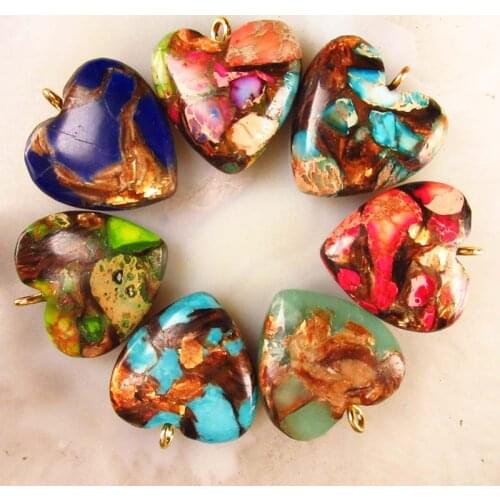 2pcs Mixed Color Sea Sediment Jaspers Bornite Ston(Send Randomly)