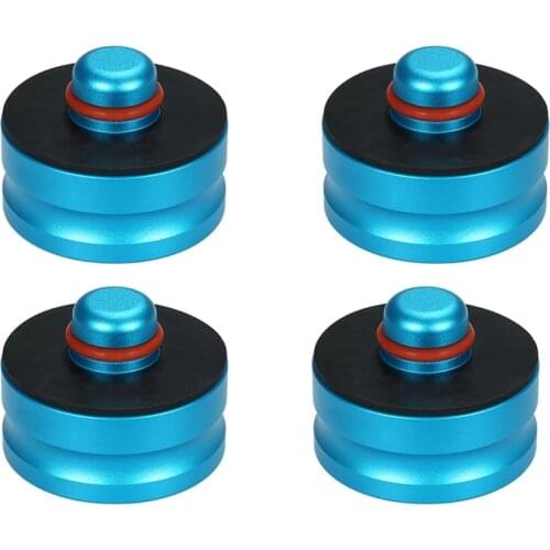 4pcs Aluminum Solid Jack Lift Point Pad Adapter Jack Lifting Pad Tool Chassis Dedicated for Tesla Model 3 Car Styling