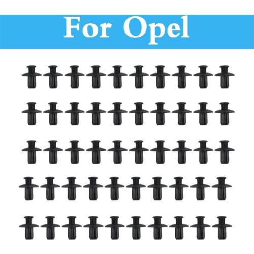 8mm Car Plastic Rivet Fasteners Bumper Mudguard Expansion Clips For Opel Cascada Corsa OPC GT Adam Agila Ampera Antara Astra OPC