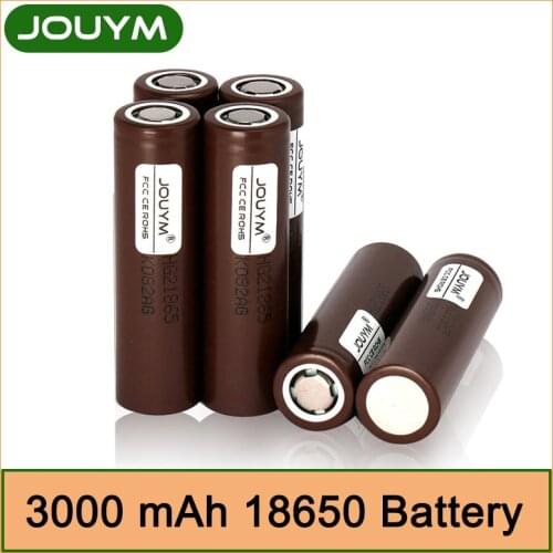 3000mAh HG2 18650 Battery 3.6V Lithium Rechargeable Batteries high-current Continuous Discharge 20A For Drone Power Tools CEEL