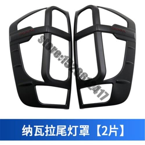 Car styling For Nissan NAVARA NP300 2015-2019 ABS car Rear headlight Lamp Cover trim Car accessories