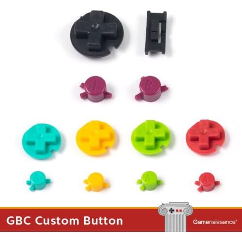GBC Custom Button Accessory for Gameboy Color Switch D-Pad Buttons Gamenaissance