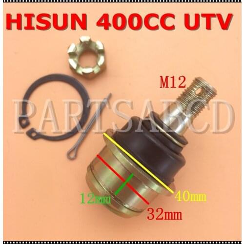 Hisun 400CC UTV ATV Quad Universal Joint For Rocker Tir Rod end Ball Joint Hisun Parts 62410-103-0000