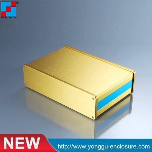 YGS-036 202*52-130mm (WxH-L) aluminum extrusion enclosure projects custom box /diy aluminum enclosure pcb