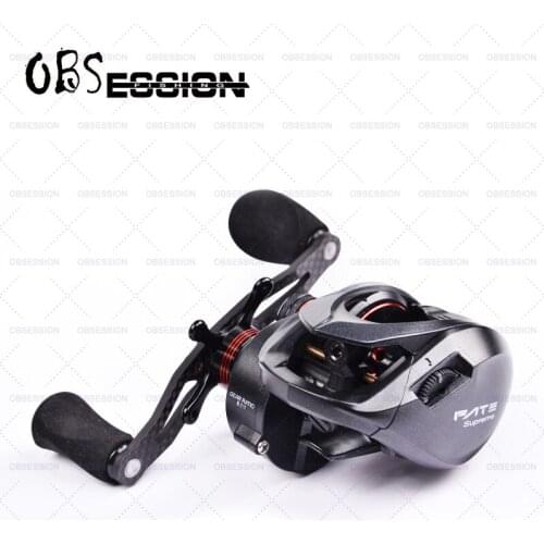 OBSESSION Carbon Handle Baitcasting Reel 8.1:1 Max Drag8kg 11+1BB Freshwater Fishing Reel Saltwater Casting Fishing Wheel Tackle
