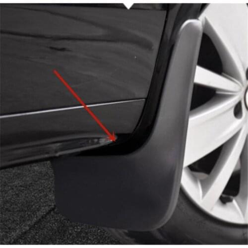 High quality Soft plastic Car wheel Fender Mud Guard Anti mud Protection car accessories For Citroen C5 AIRCROSS 2017-2020