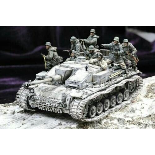 1:35 Resin Figure Model Kit Unassambled Unpainted T037