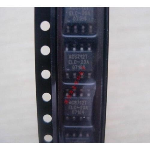 50PCS/lot ACS712ELCTR-20A-T ACS712T ELC-20A ACS712TELC-20A SOP-8 IC 100%NEW Free Shipping