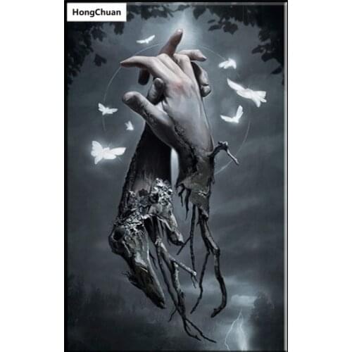 5D DIY full square/round diamond painting abstract hand mural diamond embroidery diamond inlaid cross stitch homedecoration gift