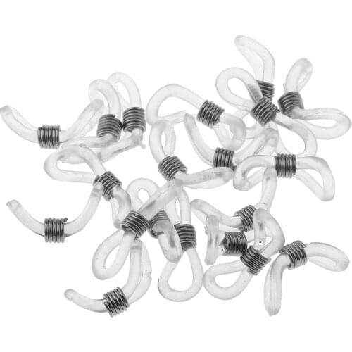 65 Pieces Bulk Eyeglass Spectacle Chain Anti-slip Loop End Rubber Finding