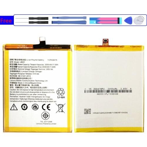 Battery LB001 3000mAh For Lenovo K320T K 320T Bateria