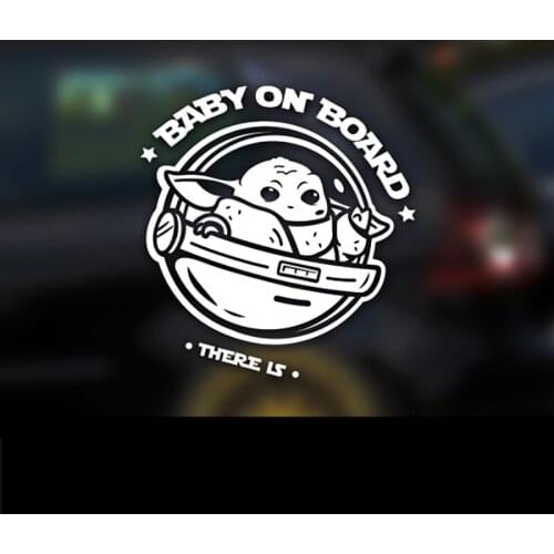 Car Sticker Warning PVC Decal for ET Alien BABY ON BOARD Truck Motorcycle Auto Accessories