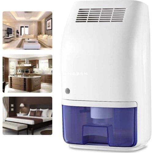 AX07 Household Dehumidifier 700ml Small Electric Air Dehumidifier Wardrobe Moisture-proof Air Dryer Moisture Absorber
