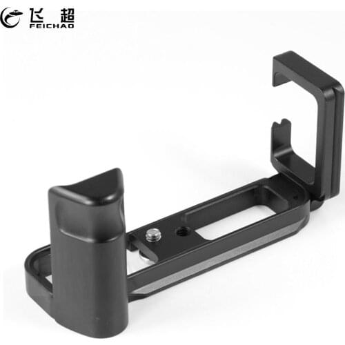 FEICHAO Quick Release L Plate Bracket w 1/4" Screw for Fujifilm X-T1 XT1 XT10 XT20 SLR Camera Vertical Shooting Hand Grip Holder