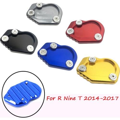 For BMW R1200 R NINE T RNINET 2014-2017 Motorcycle Kickstand Foot Side Stand Extension Enlarge Pad Support Plate