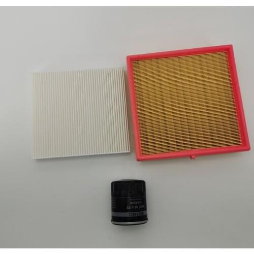 Oil filter air ffilter Air conditioning filter set filters for BORUI GEELY FE-6 1.4T A set of three 3pcs a set