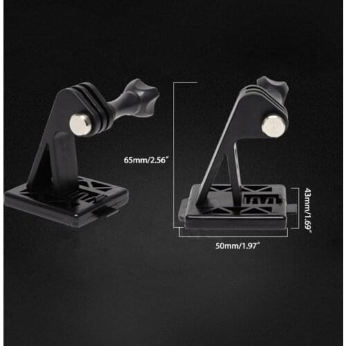 M7DF Multifunctional Outdoor Helmet Fixed Adapter Portable Helmet Fixed Base Holder Lightweight Sports Action Cameras Mount