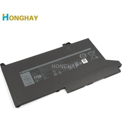 Honghay original 0G74G 11.4V 3500mAh 42Wh Laptop Battery For Dell Latitude E7280 E7380 E7480 E7290 E7390 E7490 Notebook computer