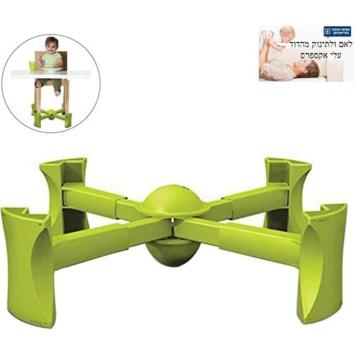 Portable Chair Booster Traveling Seat Anti-slip Mat For Child Lift Under Fits Most Chairs Adjustable Heightening Frame