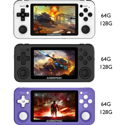 RG351P Handheld Gaming Console Support GB GBC NDS PSP PS1 3.5inch Screen Retro Game Player with TF Card For Childrens Gift Game