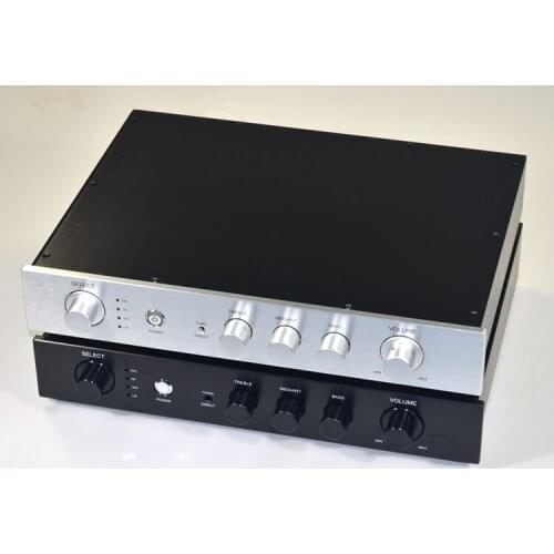 New Finished 2020 NEW High-end E300 Preamplifier High school low volume adjustment Pre-amp With Balanced output