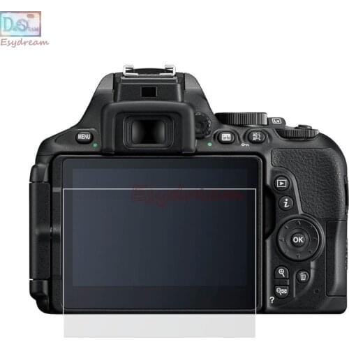 Self-adhesive Glass / Film LCD Screen Protector Guard Cover for Nikon D5300 D5500 D5600