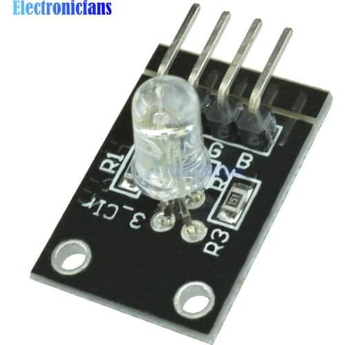 10Pcs Smart Electronics FZ0455 4pin KEYES KY-016 Three Colors 3 Color RGB LED Sensor Module for Arduino DIY Starter Kit KY016