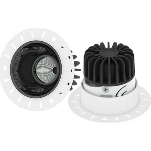 2021 New LED Spot Light Anti-glare Eye Protection Downlight 9W 18W 24W Dimmable 110V 220V Indoor Ceiling Lamp Warm White