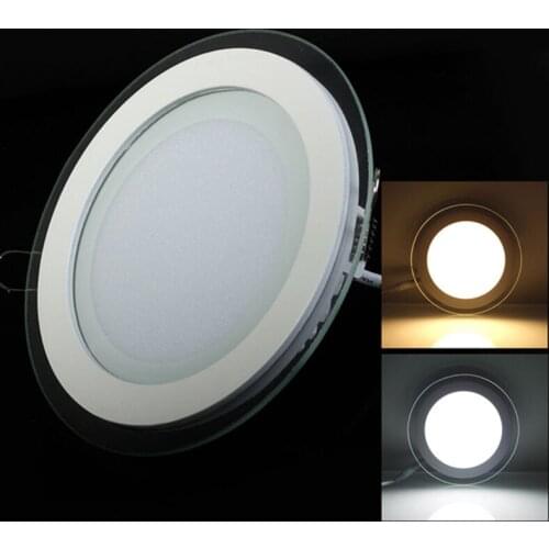 3pcs LED Panel Downlight Recessed Ceiling Downlight Bathroom Kitchen Light Lamp DC12V Driver Included Free shipping