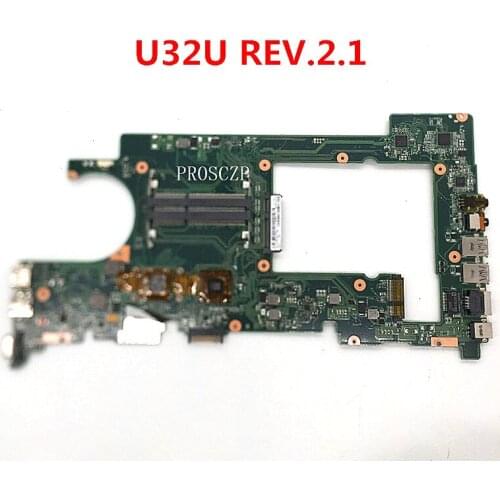 Free shipping For U32U REV.2.1 Laptop motherboard 100% working well