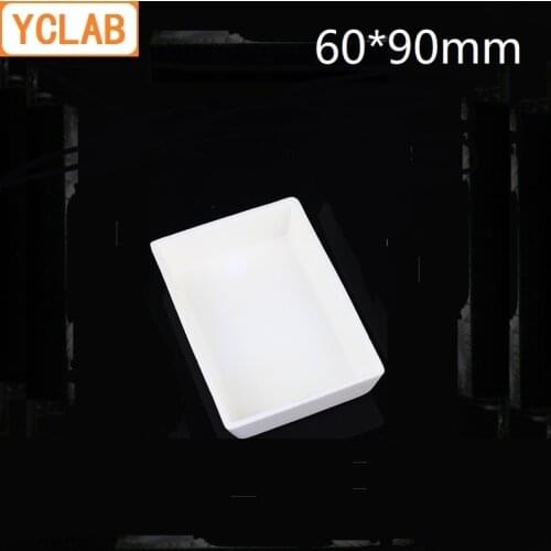 YCLAB 60*90mm Corundum Crucible 99% Alumina High Temperature Resistant Laboratory Chemistry Equipment