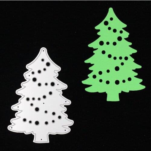 YPP CRAFT Christmas Tree Metal Cutting Dies Stencils for DIY Scrapbooking/photo album Decorative Embossing DIY Paper Cards