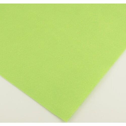 1mm Thick Gifts and Premiums Hats Bags Shoes Automotive Decorative Clothes100% Polyester Light Green Color Art Work Felt Fabric