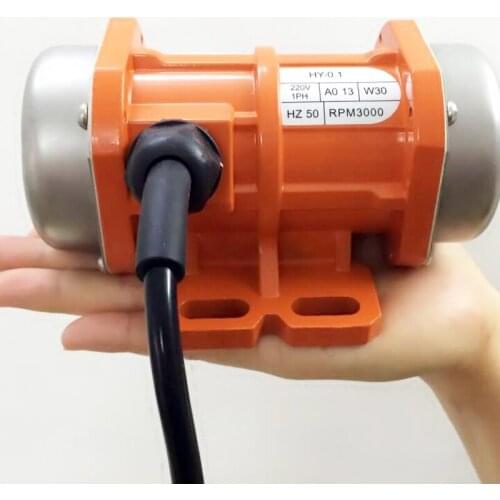 110V-380V Mini Industrial Vibration Motor 15W/20W waterproof vibration motor Vibrating Screen strong vibration motor