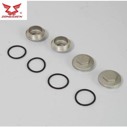 150cc 200cc 125cc 250cc dirt bike atv quad CB engine oil screw zongshen loncin lifan cylinder inlet outlet valve cover caps