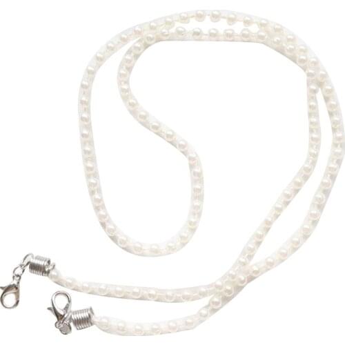 2020 New Fashion Jewelry Acrylic Imitation Pearl Glass Crystal Bead Sunglasses Glasses Chain Eyeglass Eyewear Wholesale