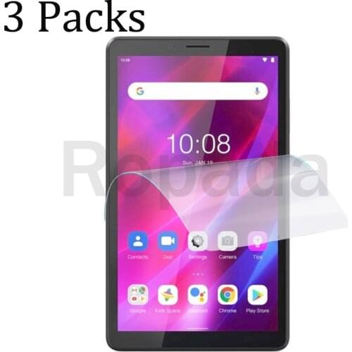 3 Packs soft PET screen protector for Lenovo tab M7 7.0 protective tablet film