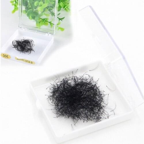 3D/5D Eyelash Extension Premade Loose Fans 300 Fans Fake Eyelash Russian Volume Bulk Lashes Short Stem Natural Long Eyelash