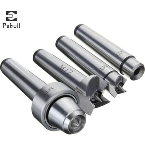 4Pcs/Set Mt2 Live Center Drive Spur Driver Dead Center With Wooden Case For Metalworking Wood Lathe Turning Tools